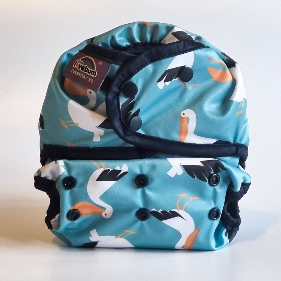 Little Lovebum Everyday All In One Nappy