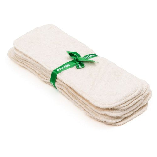 Little Lamb Bamboo Boosters - Double Thickness, Pack of 10