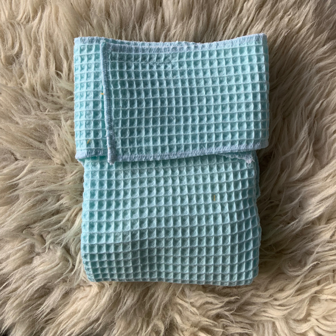 Evie Reusables Cotton Waffle & Hemp Preflat