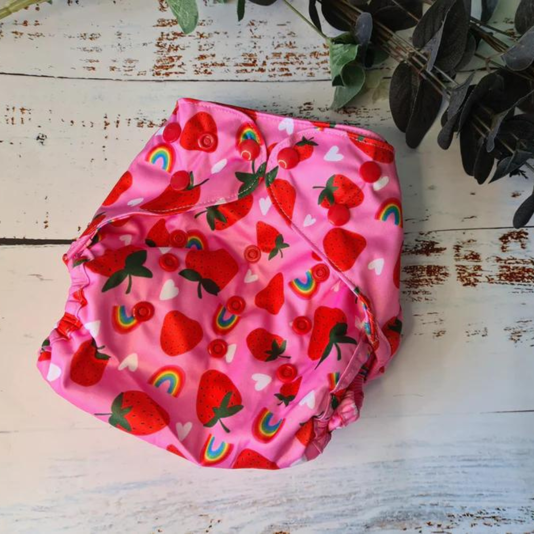 Green Cheeks Nappy Wrap