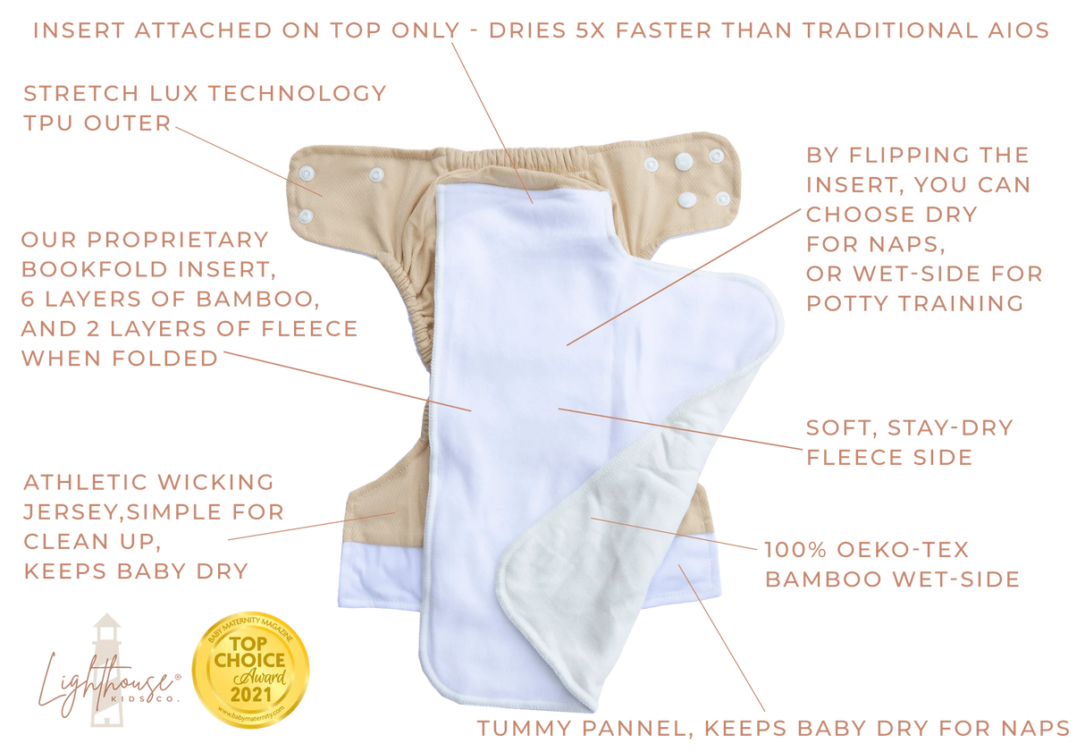 Lighthouse Kids Pocket Nappy