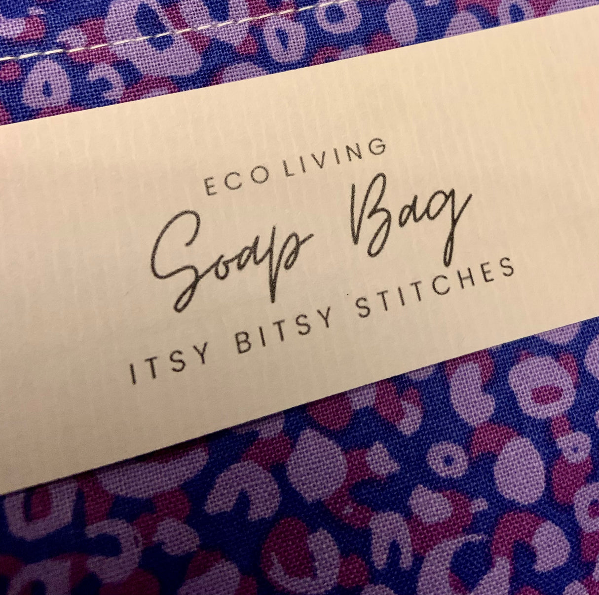 Itsy Bitsy Stitches Soap Holder
