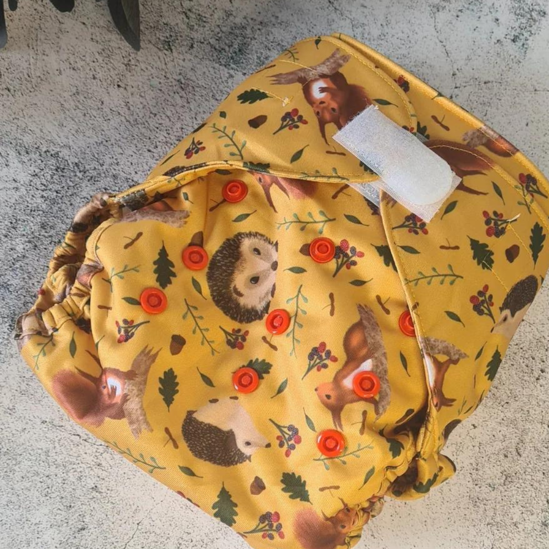 Green Cheeks Nappy Wrap