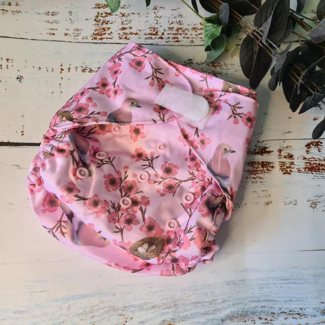 Green Cheeks Nappy Wrap