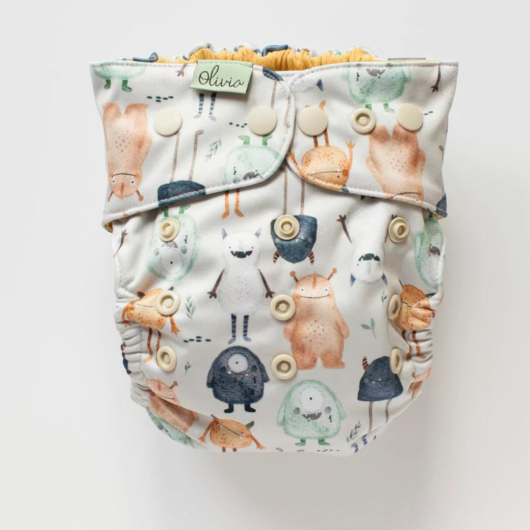 Olivia Diapers - Wide Fit (BTP)