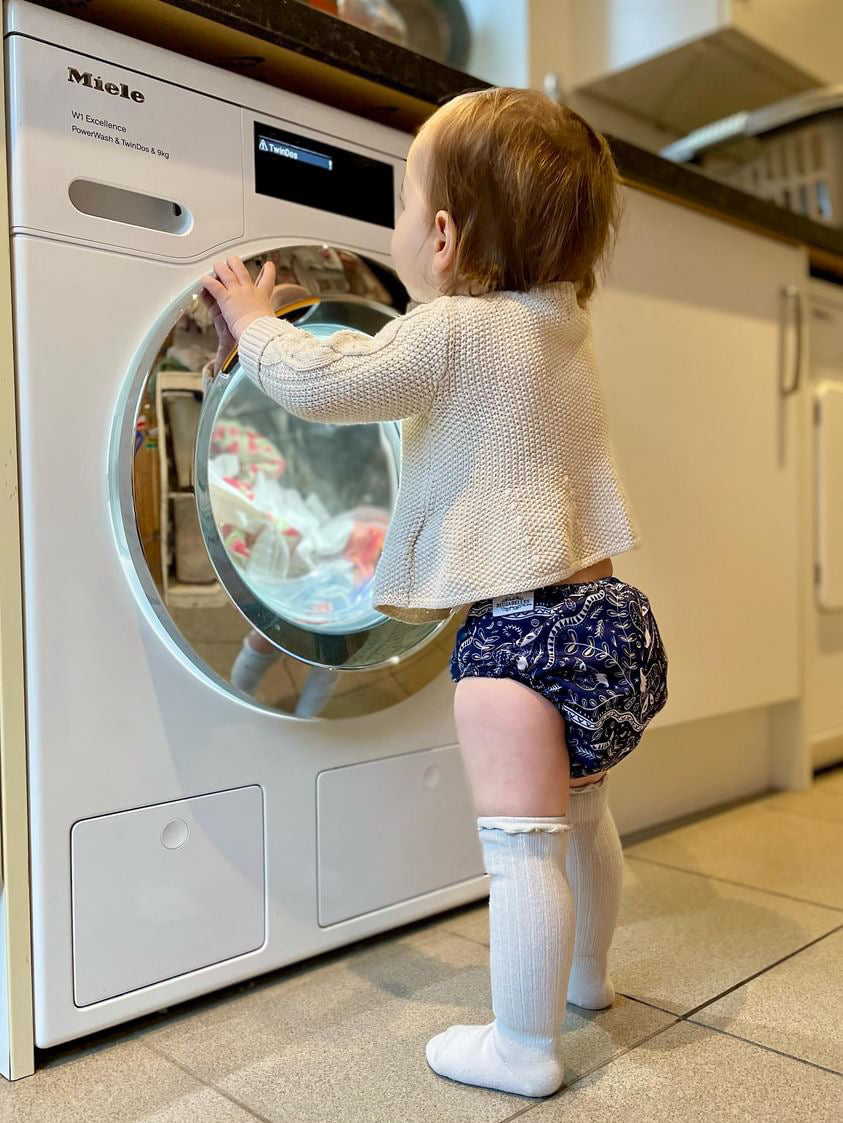 How do I wash my nappies?