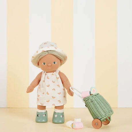 Dinkum Dolls Cotton Una Rainbow Dress Set