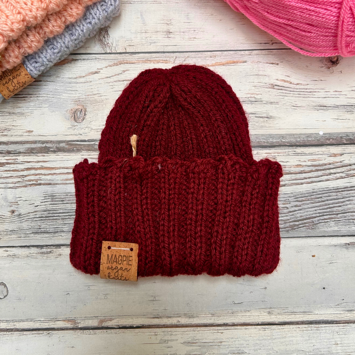 Vegan Unisex Beanie, 0-12 Months