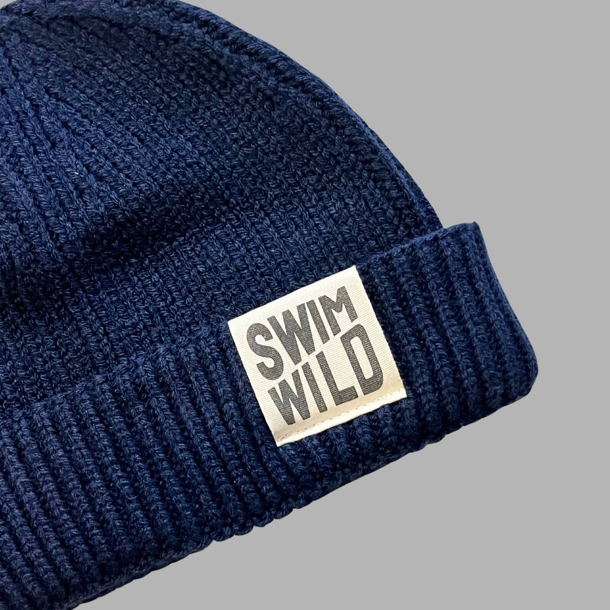 Fishermans Knit Hat - Navy
