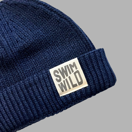 Fishermans Knit Hat - Navy