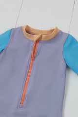 Lavender Kids Shortie Swimsuit