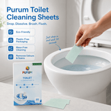 Purum Toilet Cleaning Sheets – Plastic-Free & Eco-Friendly - 20 Pack