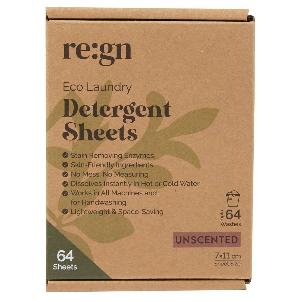 Bio Laundry Detergent Sheets With Enzyme-Powered Stain Removing