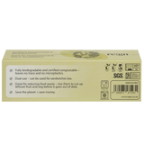 Compostable & Biodegradable 4L Food and Freezer Bags - 25
