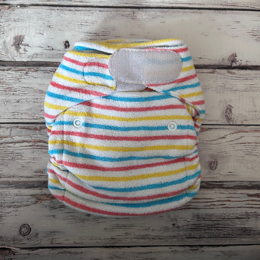 Preloved Tots Bots Bamboozle Fitted Nappy Size 3