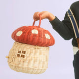 Olli Ella Rattan Mushroom Basket