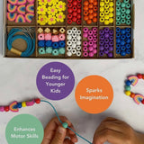 Cotton Twist Rainbow & Flower Bracelet Making Kit