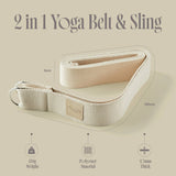 2-in-1 Yoga Strap & Mat Carrier – Deepen Your Practice in Style