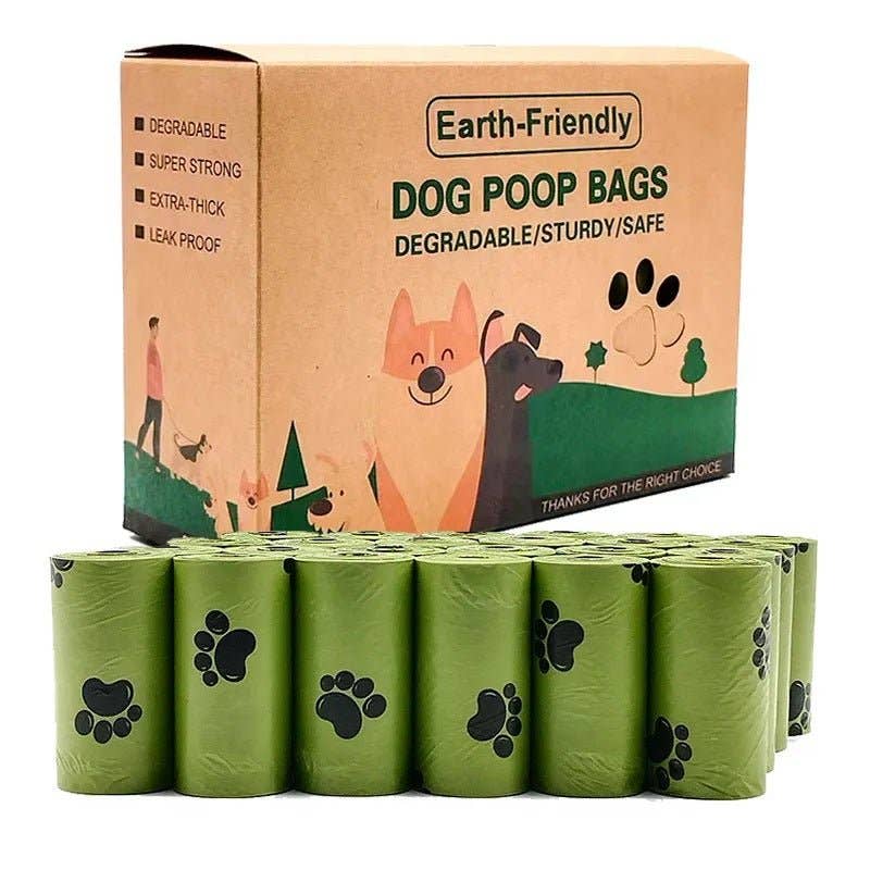 24 Rolls Of Degradable Eco Friendly Dog Poop Bags - 360 Bags
