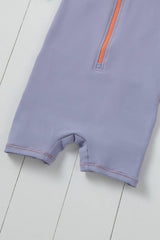 Lavender Kids Shortie Swimsuit