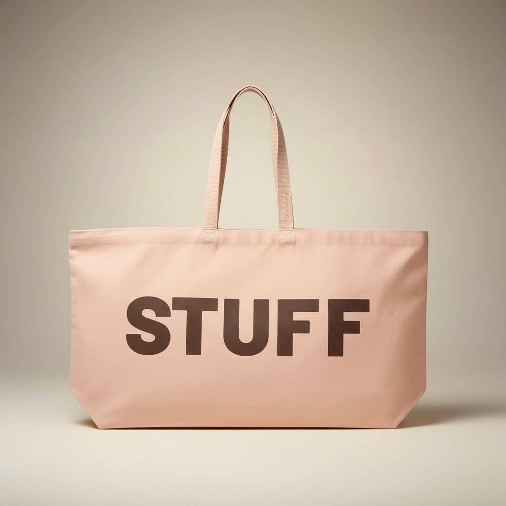 Jumbo Stuff Bag Pink/Coco