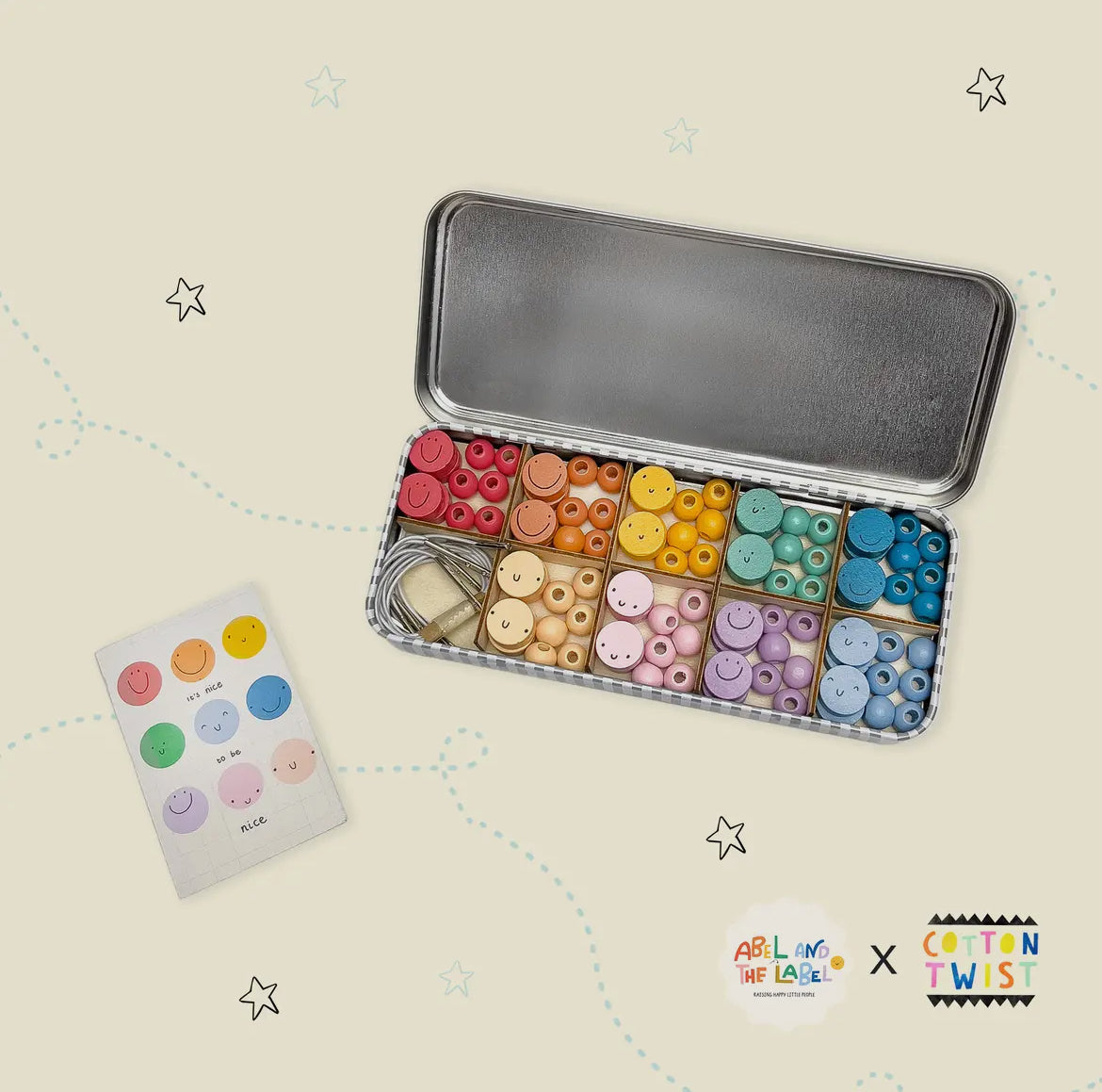 Cotton Twist It's Nice To Be Nice Beading Kit