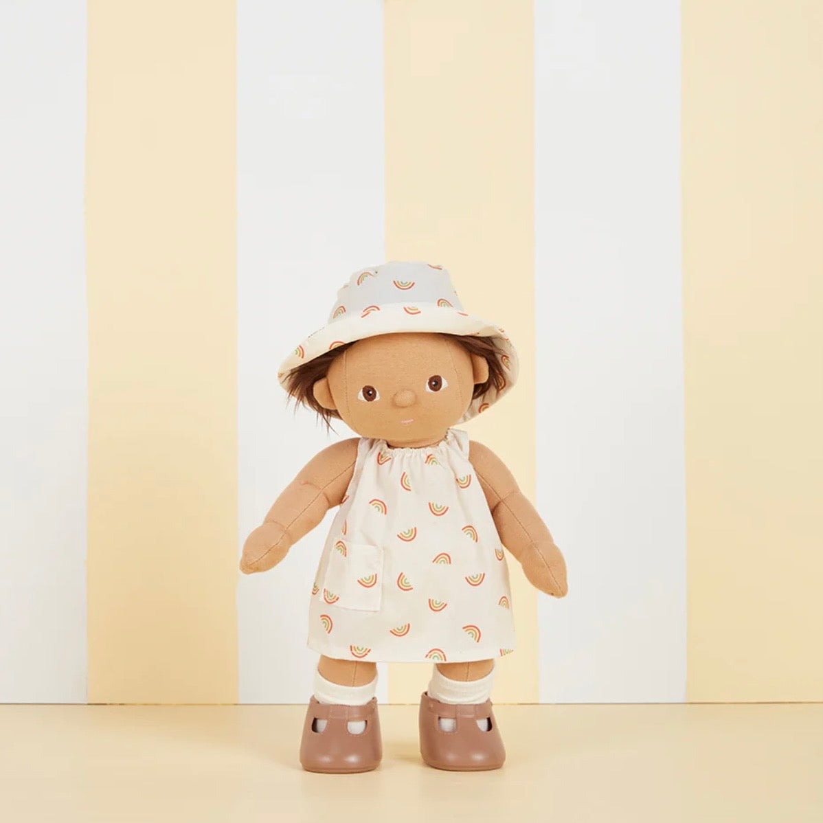 Dinkum Dolls Cotton Una Rainbow Dress Set