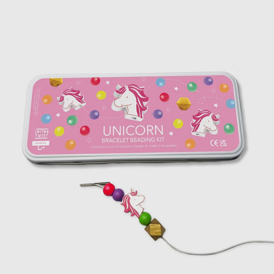 Cotton Twist Unicorn Bracelet Bead Kit