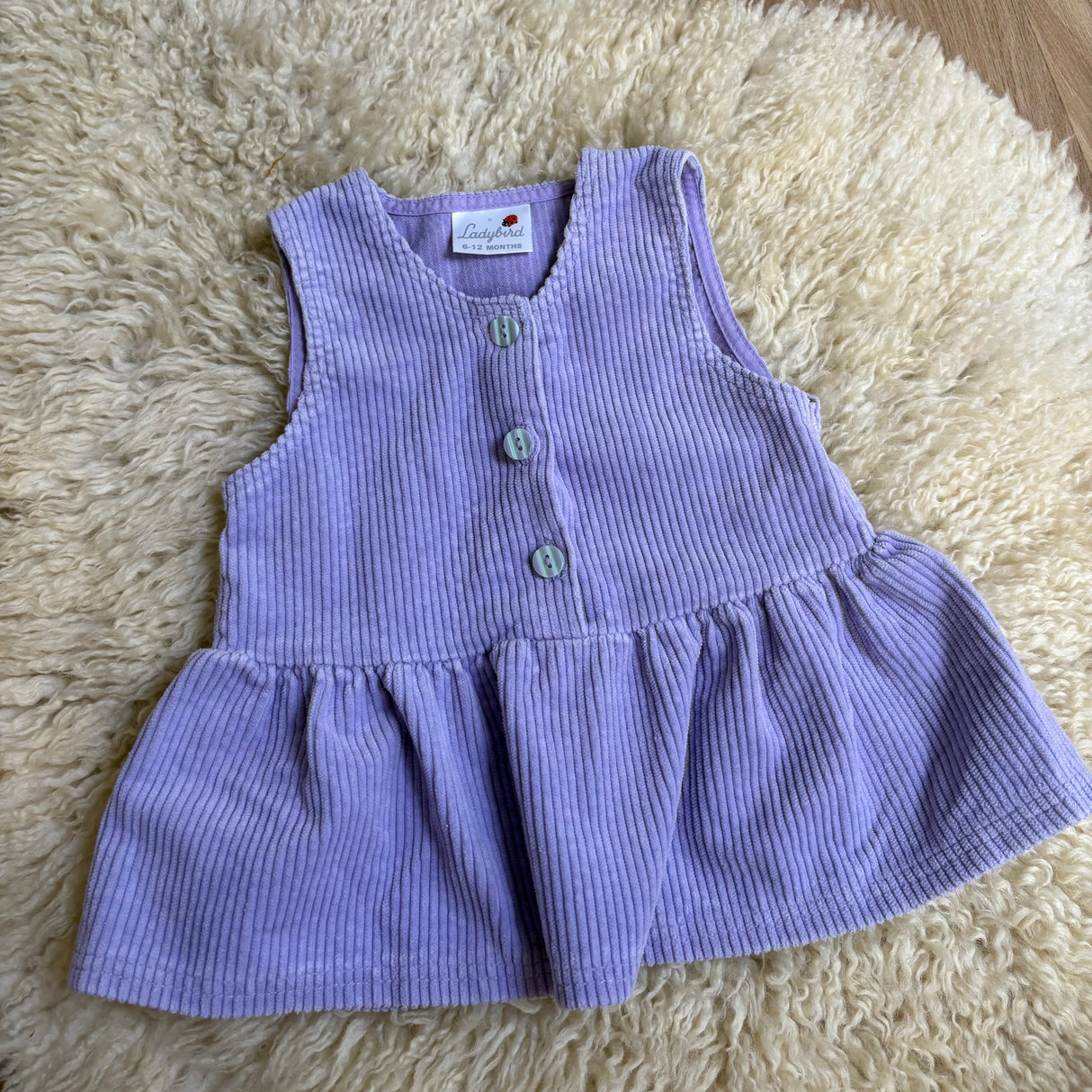 Preloved Ladybird Vintage Pinafore 6-12 Months