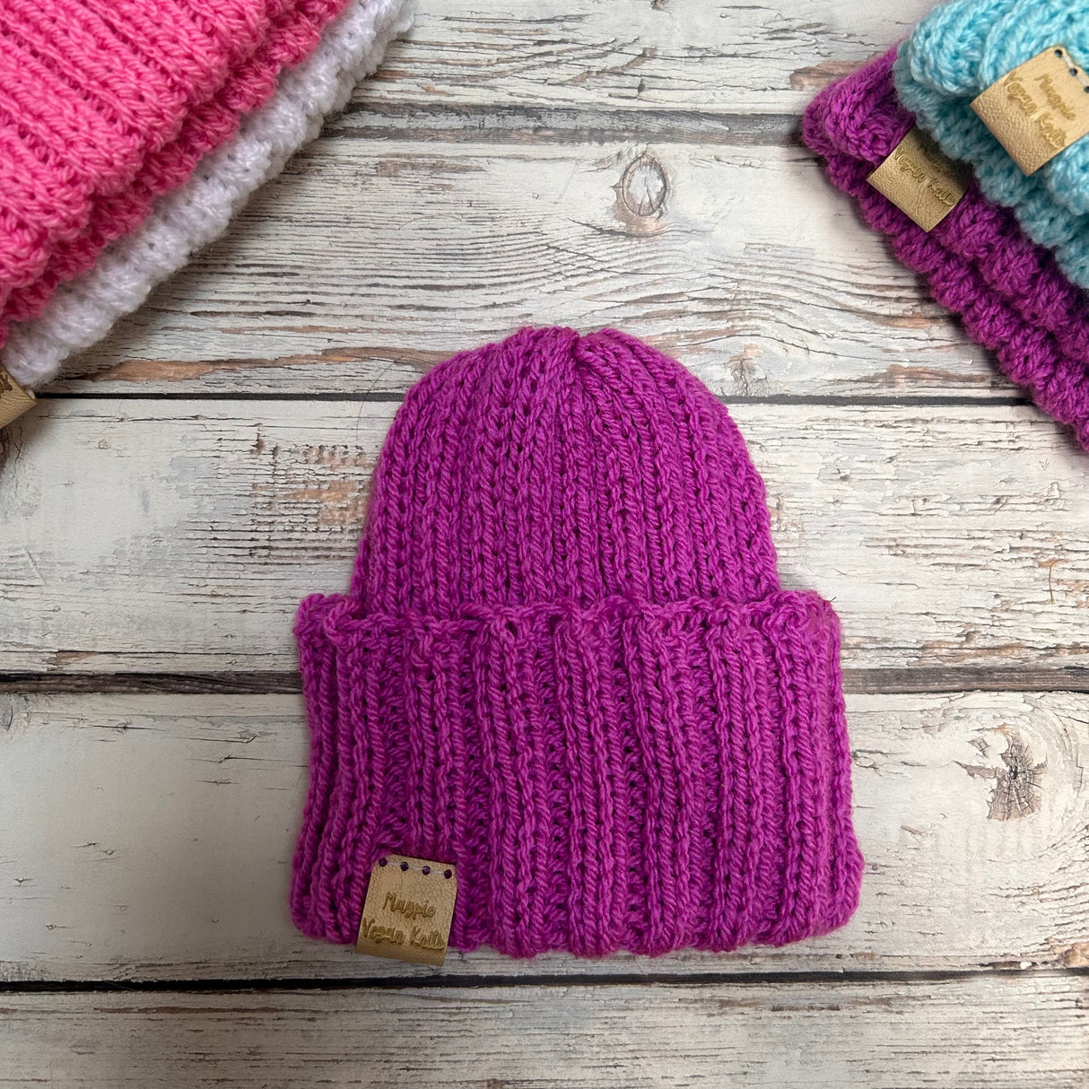 Vegan Unisex Beanie, 0-12 Months