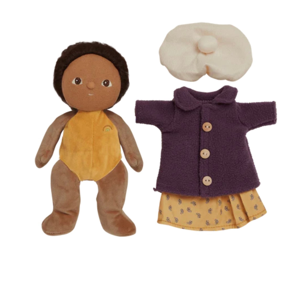 Olli Ella Dress Me Dinky Doll - Lila Lavender