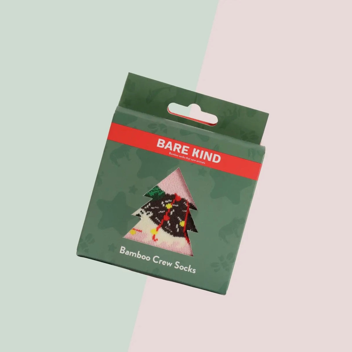 Christmas Baubles Bamboo Socks