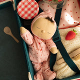Olli Ella Dozy Dinkum Soft Doll - Strawberry Pip
