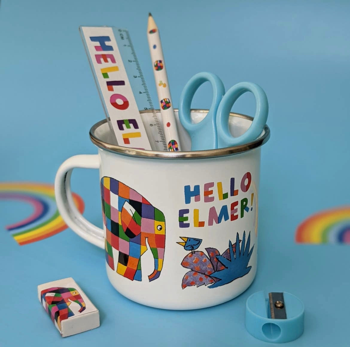 Elmer Enamel Mug