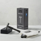 Metallic Safety Razor - Thick Handle