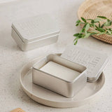 Travel Soap Tin | Metal Soap Container (with Drip Tray)