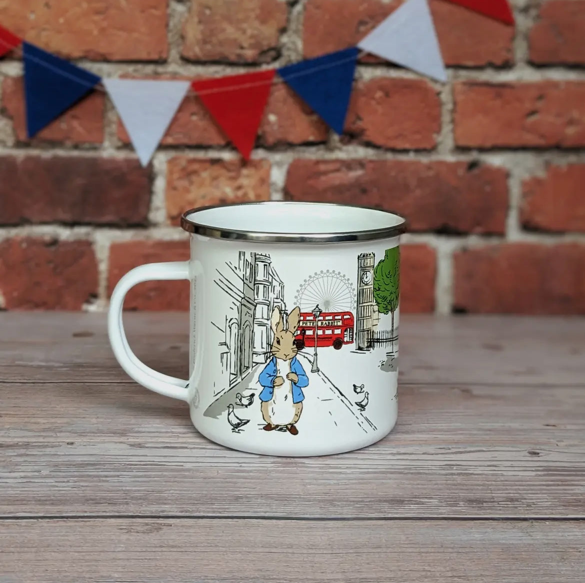 Beatrix Potter's Peter Rabbit Out & About Enamel Mug