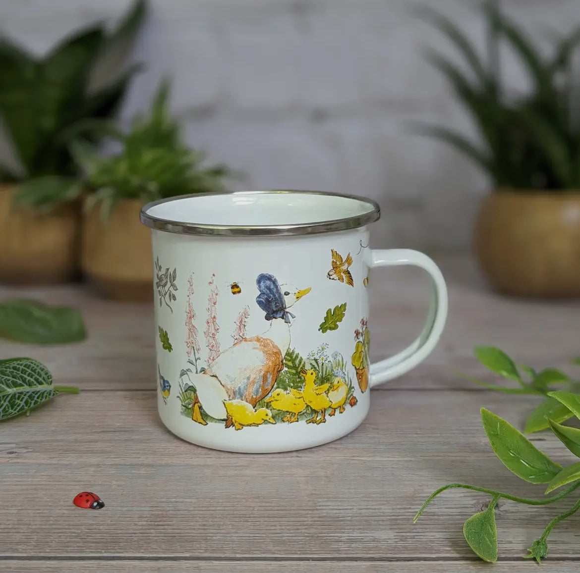 Beatrix Potter's Jemima Puddleduck Enamel Mug