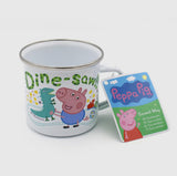 George Pig Dinosaur Enamel Mug