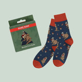 Christmas Baubles Bamboo Socks