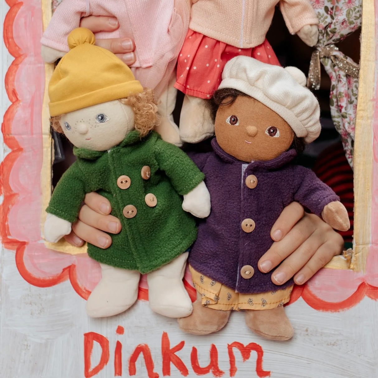 Olli Ella Dress Me Dinky Doll - Lila Lavender