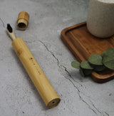 Bamboo Toothbrush Case