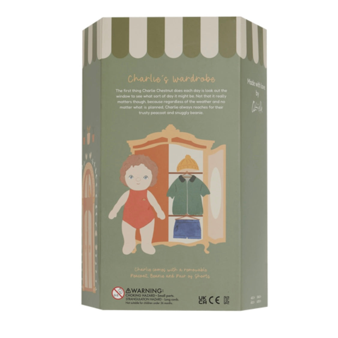 Olli Ella Dress Me Dinky Doll - Charlie Chesnut