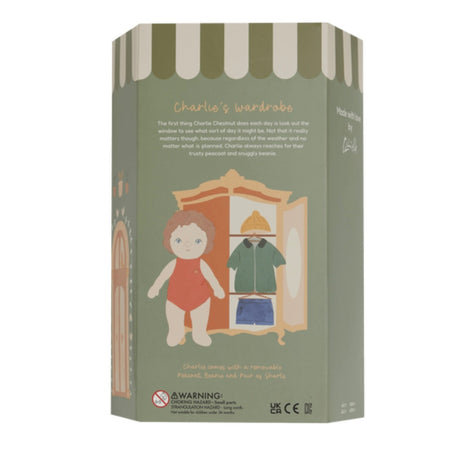 Olli Ella Dress Me Dinky Doll - Charlie Chesnut