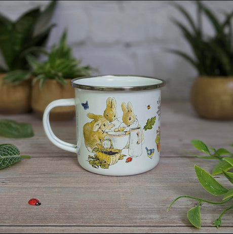 Beatrix Potter's Flopsy Bunny Enamel Mug