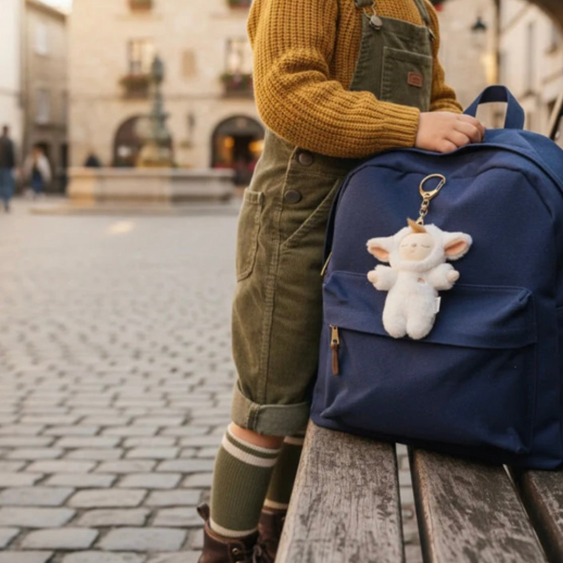 Olli Ella Cozy Bag Charm Lamby Pookie