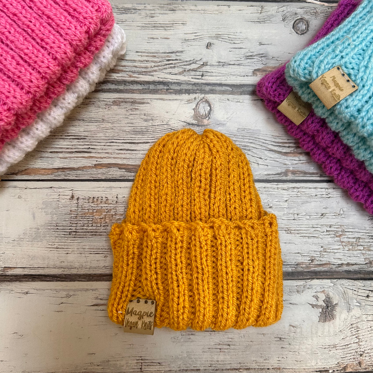 Vegan Unisex Beanie, 0-12 Months