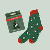 Christmas Baubles Bamboo Socks