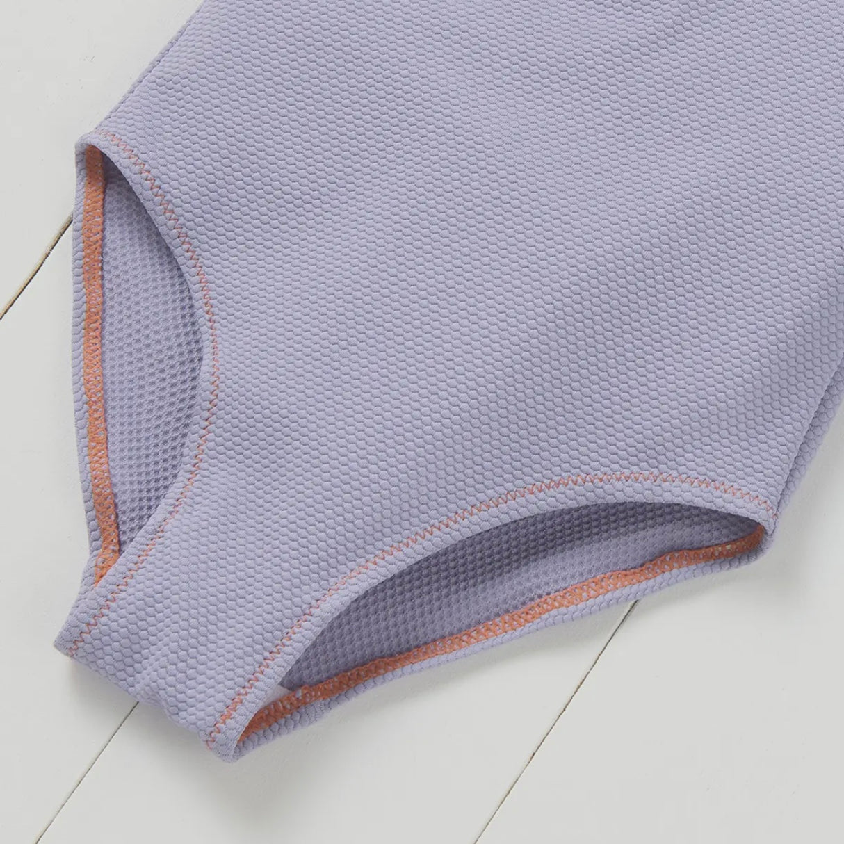 Grass & Air Ribbed Kids Long Sleeve Swimsuit