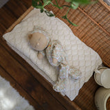 Olli Ella Dozy Dinkum Soft Doll - Custard Garden Floral